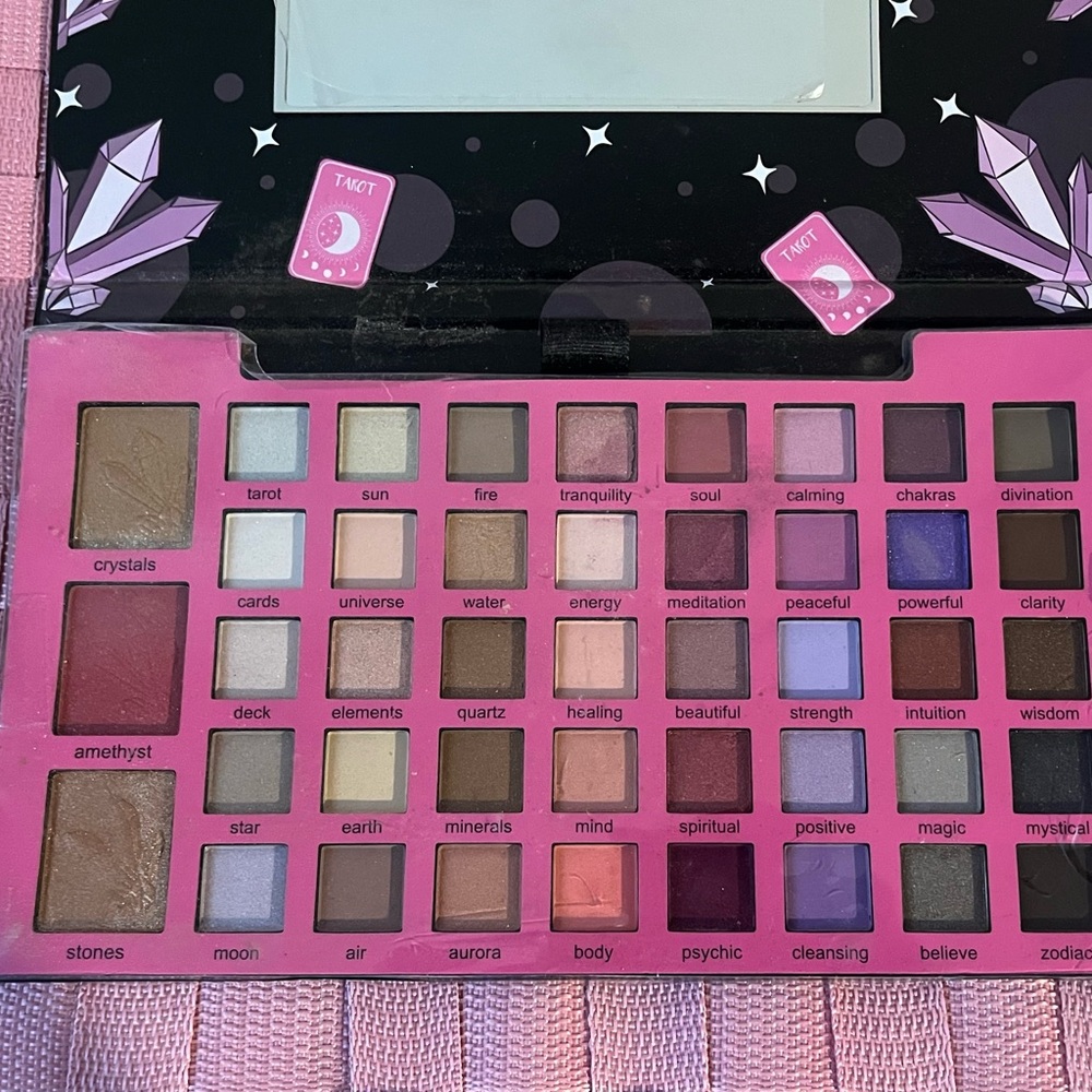 Bebe Mystical Magic Eyeshadow Palette plus face powder